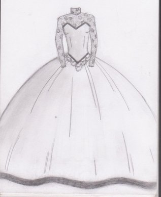 Grand ball gown