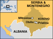 Bản đồ các nước thuộc Nam Tư cũ