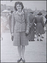 Poppy Butcher in Weymouth during WWII 