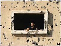 Một người dân ở Rafah trên Dải Gaza