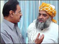 امین فہیم اور مولانہ فضل الرحمن