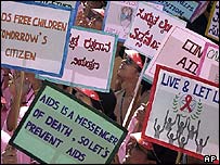 ایڈز کے خلاف مہم