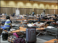 Acomodações improvisadas são oferecidas em Chipre