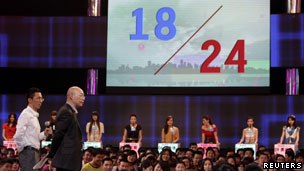 江蘇衛視《非誠勿擾》北京錄製現場（24/09/2011）