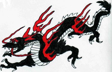 Chinese style dragon
