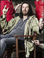 David Threlfall as the real Frank Gallagher
