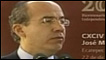 Felipe Calderón, presidente de México