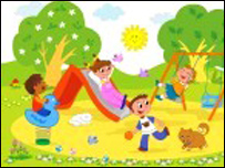 اطفال به تفريح نياز دارند