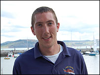 Elliott Herbert volunteers for the RNLI