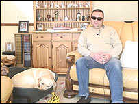 Richard Lampard with Ivan