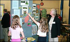 Interior of the exhibition.