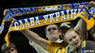 футбольные фанаты