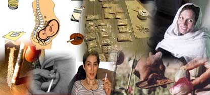 ښځې او نشه يي توکي