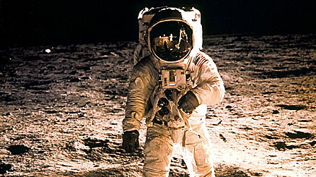 Edwin Buzz Aldrin (image: BBC/Rex Features)