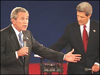 बुश और केरी