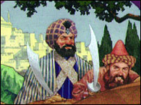 شهزاده خالد با همراهانش