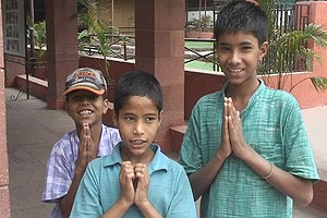 Guarav is visiting the place where Mahatma Gandhi was killed, to pay his respects to a man whom he says has helped shape the way he lives his own life.