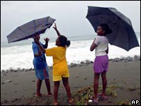 Crianças na Jamaica