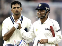 राहुल द्रविड़ और सहवाग