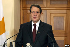 Cyprus President Nicos Anastasiades