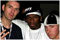 Westwood with 50 Cent and Eminem
