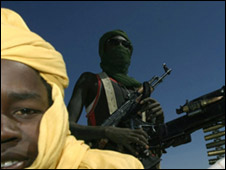 مسلحون في اقليم دارفور