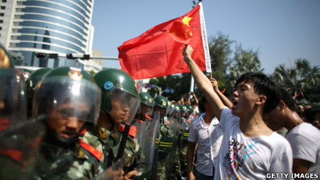 Biểu tình chống Nhật tại thành phố Thâm Quyến