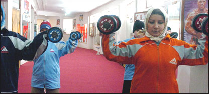 سپورت کوونکې ميرمنې او نجونې