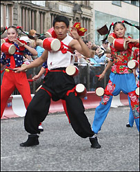 《晋南花鼓》赢得观众阵阵掌声