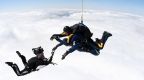 Andrew Marr skydiving