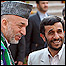 حامد کرزی و محمود احمدی نژاد