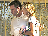 Madeleine's parents, Gerry and Kate McCann