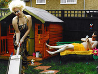 People in a garden 203