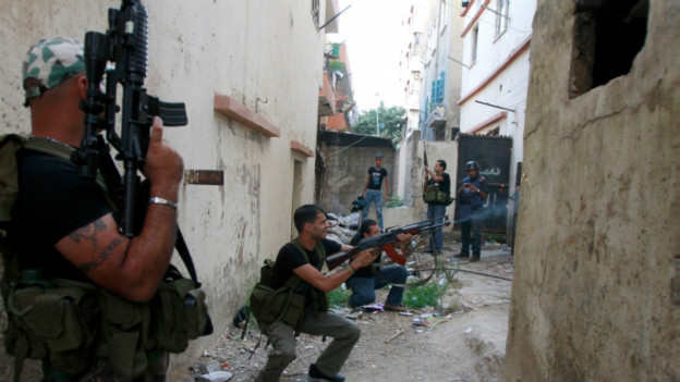 مسلحون في باب التبانة