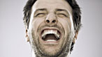 Man laughing