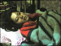 Một công nhân đình công ở Jordan (ảnh của báo Tuổi Trẻ)