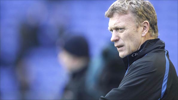 David Moyes has cut a weary and frustrated figure at times this season