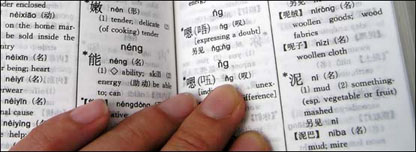 A Chinese English dictionary