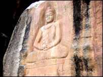 په سوات کې د بودا مجسمه