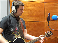 Kev Mantle - playing live on BBC WM Introducing