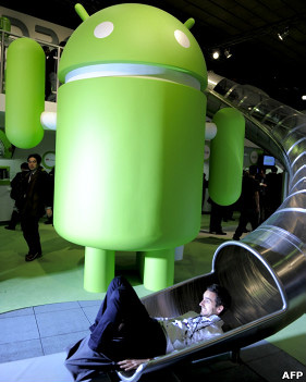 Android en la feria mundial de celulares