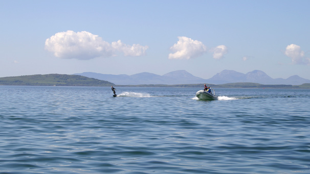 People wakeboarding (Image courtesy of David Currie)