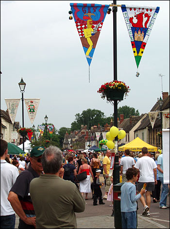 It might be a Saxon town...