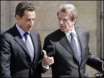 Sarkozy şi Kouchner
