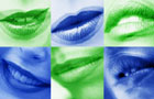 Women's lips