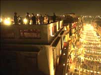 لاہور میں اس سال کی بسنت کا ایک منظر