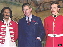 شہزادہ چارلس،ٹوبی سٹیونز اور عامر خان