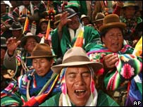 Toprak reformu isteyen yerliler