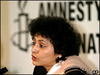 Irene Khan, Secretary General of Amnesty International.