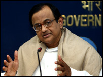 पी चिदंबरम